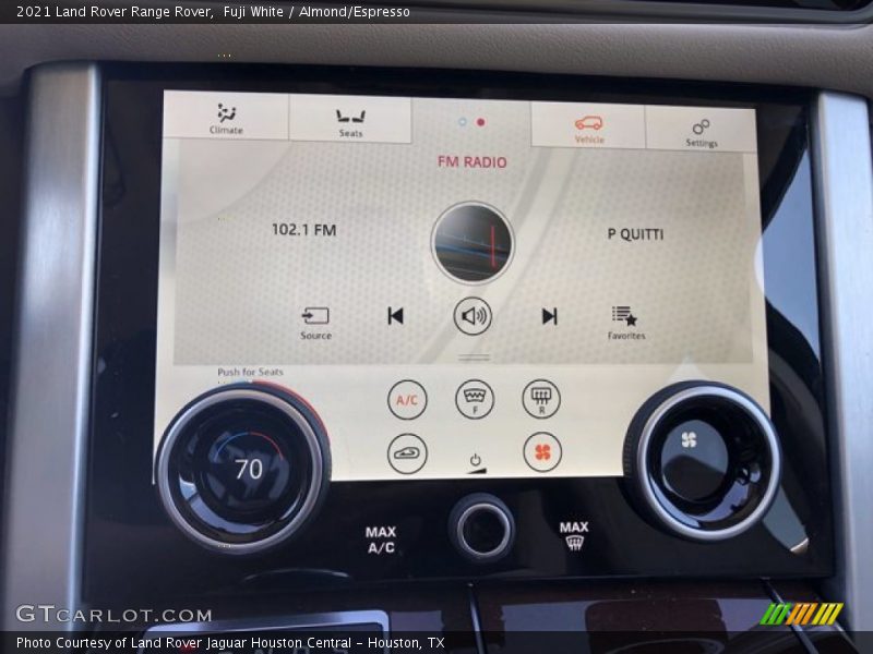 Fuji White / Almond/Espresso 2021 Land Rover Range Rover