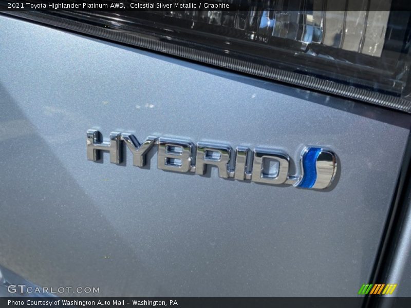 Celestial Silver Metallic / Graphite 2021 Toyota Highlander Platinum AWD