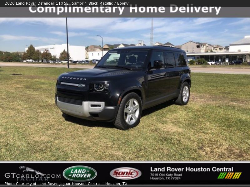 Santorini Black Metallic / Ebony 2020 Land Rover Defender 110 SE