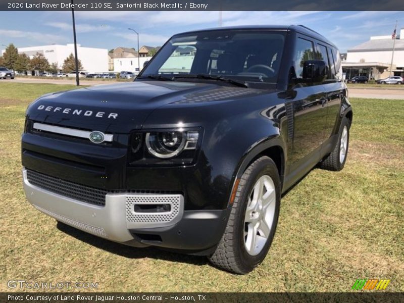 Santorini Black Metallic / Ebony 2020 Land Rover Defender 110 SE