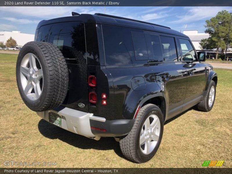 Santorini Black Metallic / Ebony 2020 Land Rover Defender 110 SE