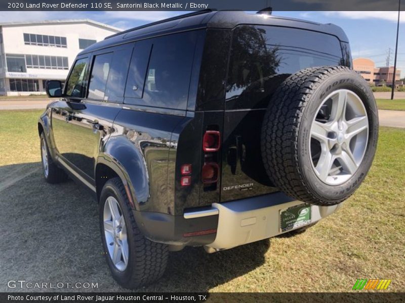 Santorini Black Metallic / Ebony 2020 Land Rover Defender 110 SE