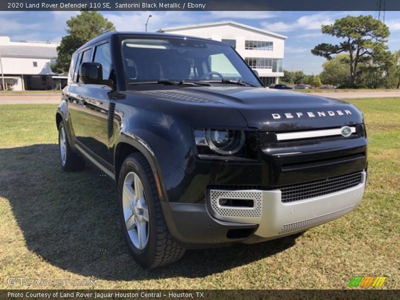 Santorini Black Metallic / Ebony 2020 Land Rover Defender 110 SE