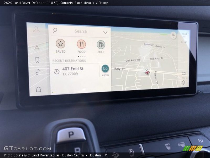 Santorini Black Metallic / Ebony 2020 Land Rover Defender 110 SE