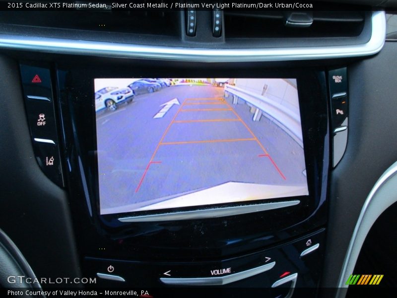 Silver Coast Metallic / Platinum Very Light Platinum/Dark Urban/Cocoa 2015 Cadillac XTS Platinum Sedan