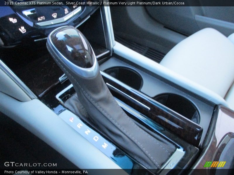 Silver Coast Metallic / Platinum Very Light Platinum/Dark Urban/Cocoa 2015 Cadillac XTS Platinum Sedan