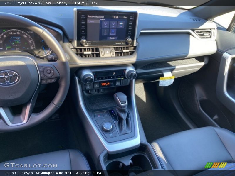 Blueprint / Black 2021 Toyota RAV4 XSE AWD Hybrid