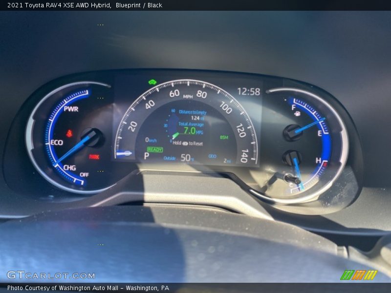  2021 RAV4 XSE AWD Hybrid XSE AWD Hybrid Gauges
