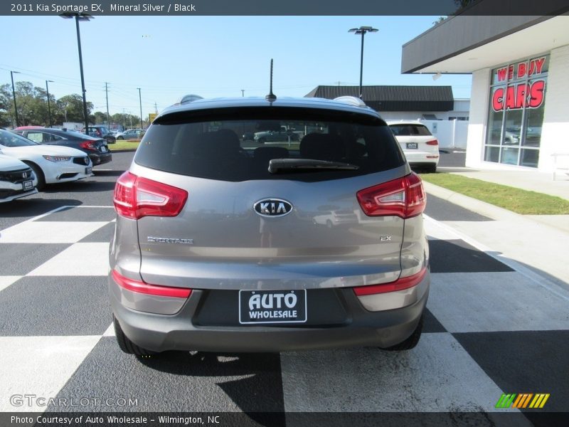 Mineral Silver / Black 2011 Kia Sportage EX