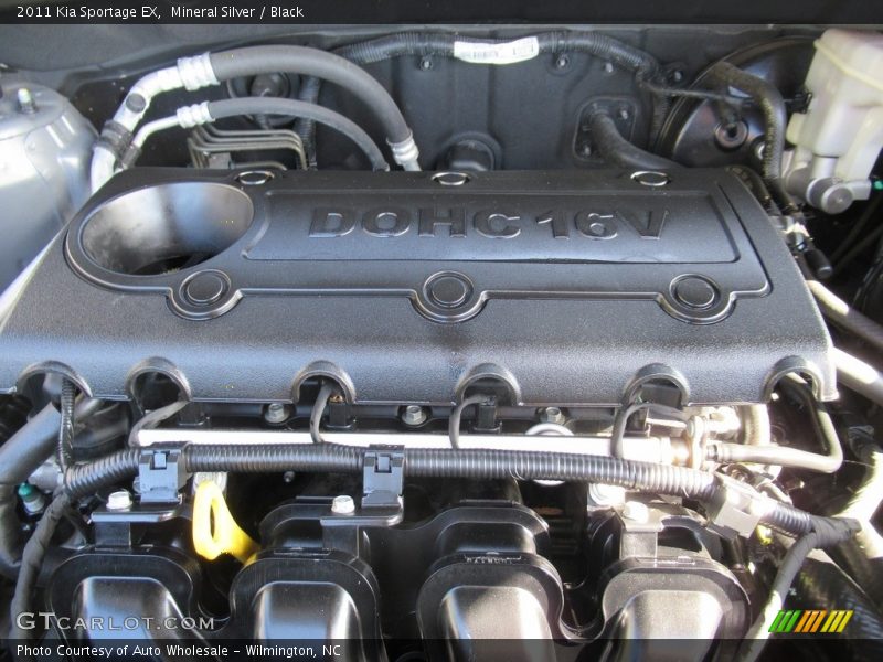 Mineral Silver / Black 2011 Kia Sportage EX