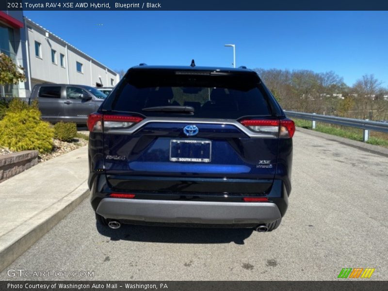 Blueprint / Black 2021 Toyota RAV4 XSE AWD Hybrid