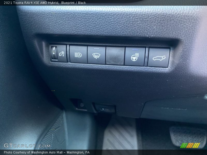 Blueprint / Black 2021 Toyota RAV4 XSE AWD Hybrid