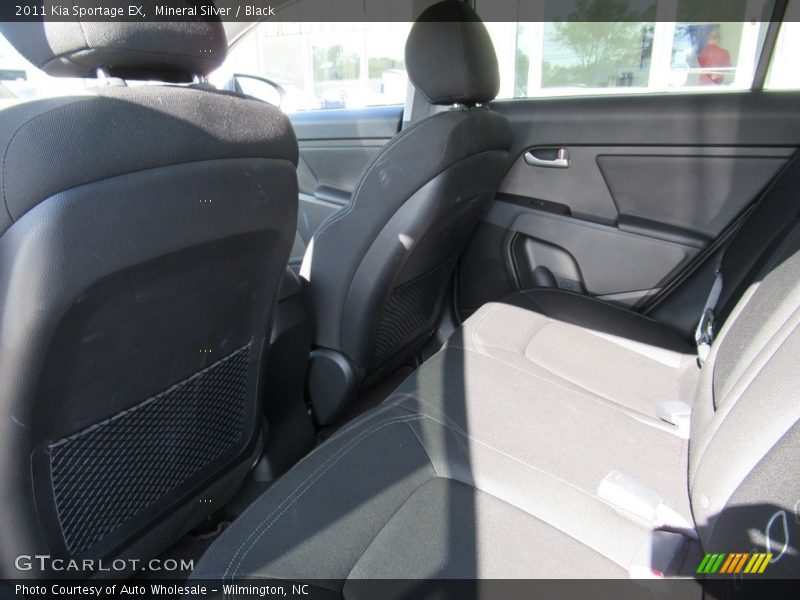 Mineral Silver / Black 2011 Kia Sportage EX