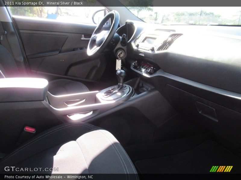 Mineral Silver / Black 2011 Kia Sportage EX