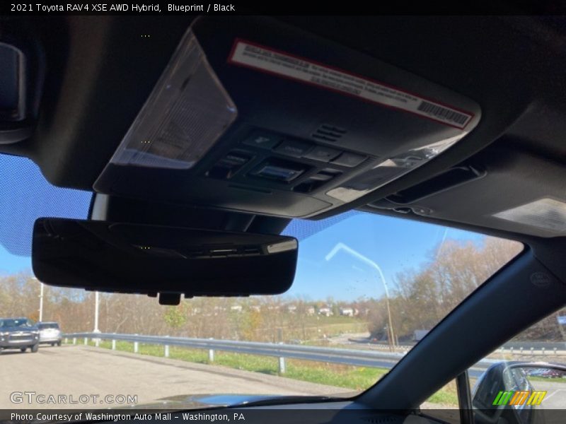 Blueprint / Black 2021 Toyota RAV4 XSE AWD Hybrid