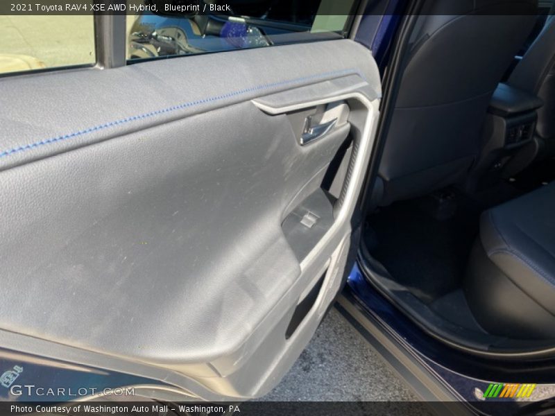 Blueprint / Black 2021 Toyota RAV4 XSE AWD Hybrid