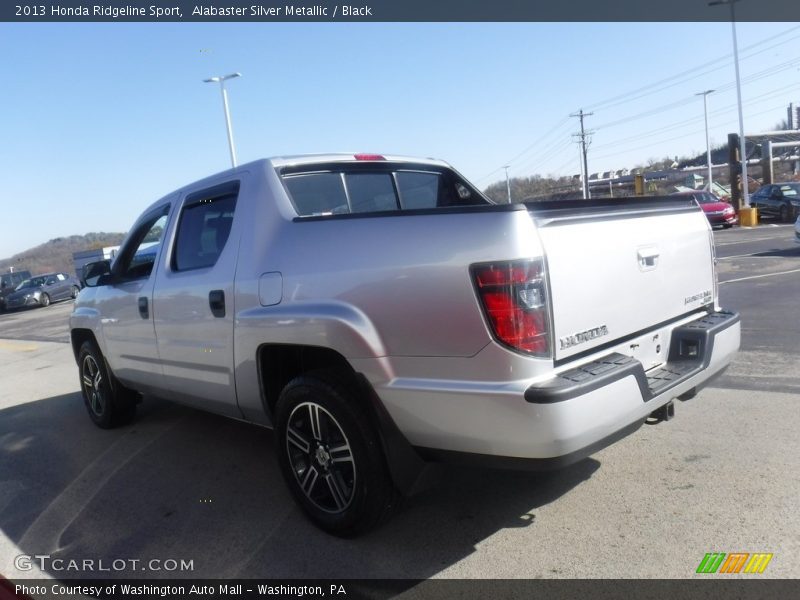 Alabaster Silver Metallic / Black 2013 Honda Ridgeline Sport