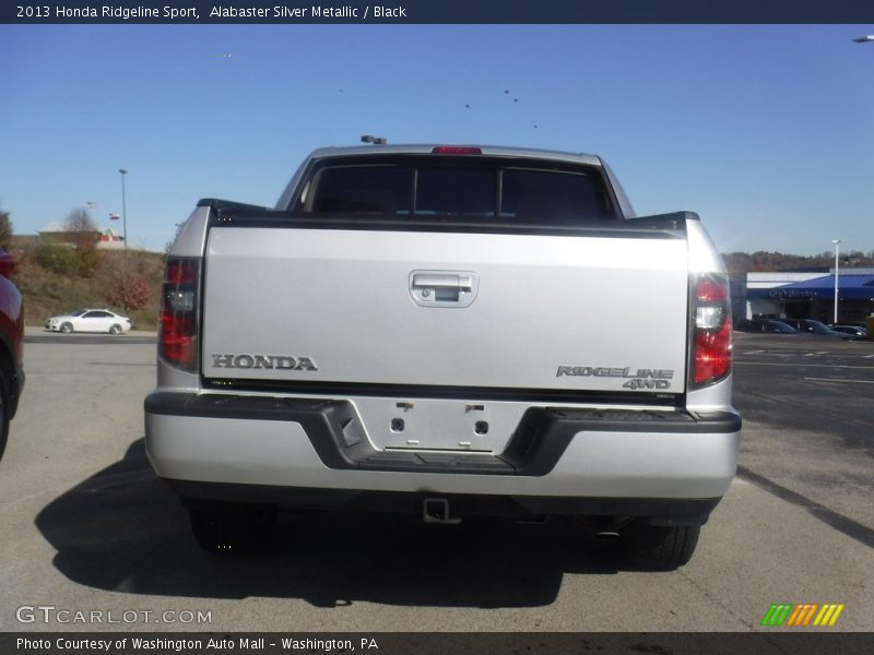 Alabaster Silver Metallic / Black 2013 Honda Ridgeline Sport
