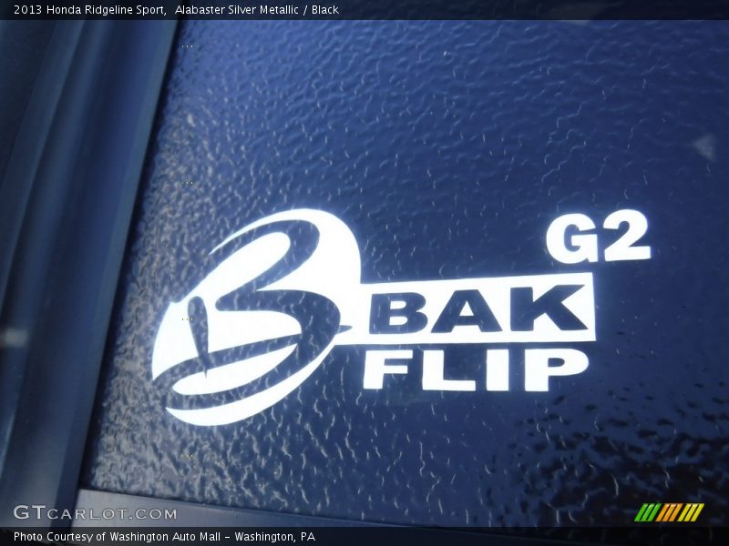 Alabaster Silver Metallic / Black 2013 Honda Ridgeline Sport
