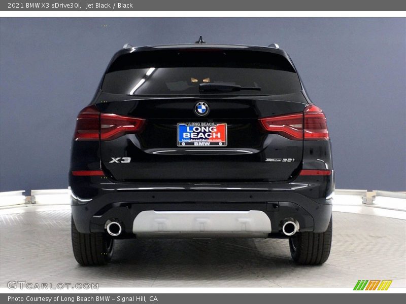 Jet Black / Black 2021 BMW X3 sDrive30i