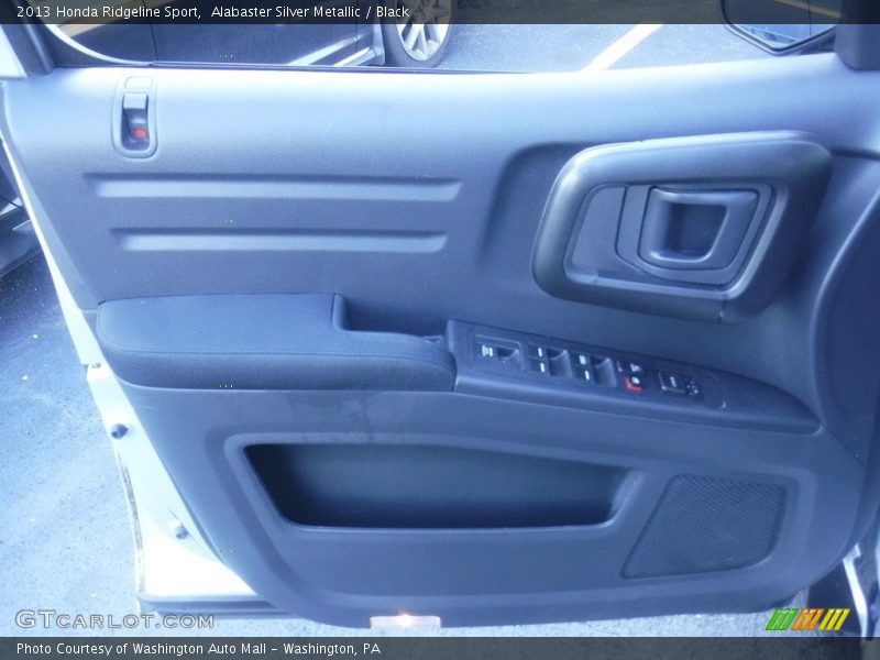 Alabaster Silver Metallic / Black 2013 Honda Ridgeline Sport