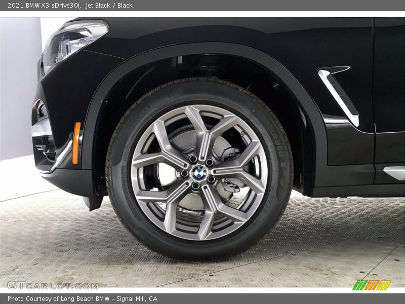 Jet Black / Black 2021 BMW X3 sDrive30i