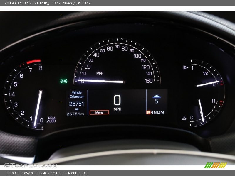 Black Raven / Jet Black 2019 Cadillac XTS Luxury