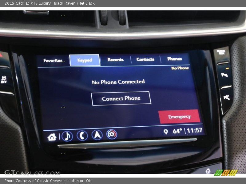 Black Raven / Jet Black 2019 Cadillac XTS Luxury