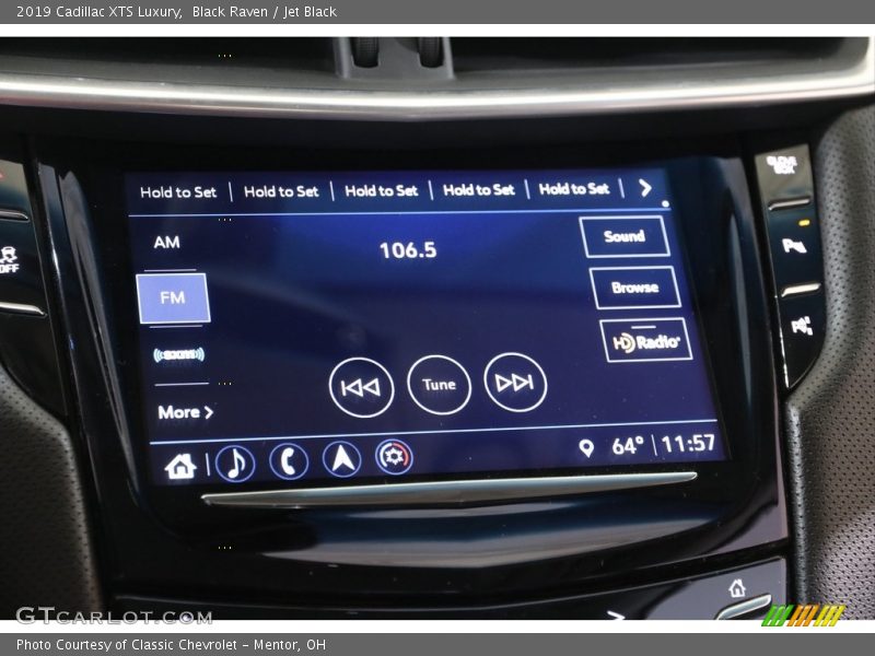Black Raven / Jet Black 2019 Cadillac XTS Luxury