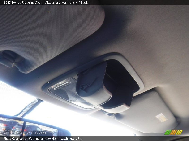 Alabaster Silver Metallic / Black 2013 Honda Ridgeline Sport