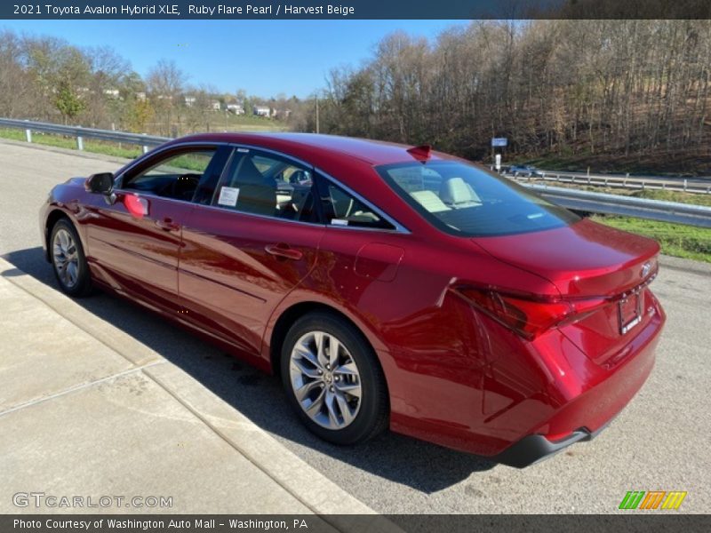 Ruby Flare Pearl / Harvest Beige 2021 Toyota Avalon Hybrid XLE