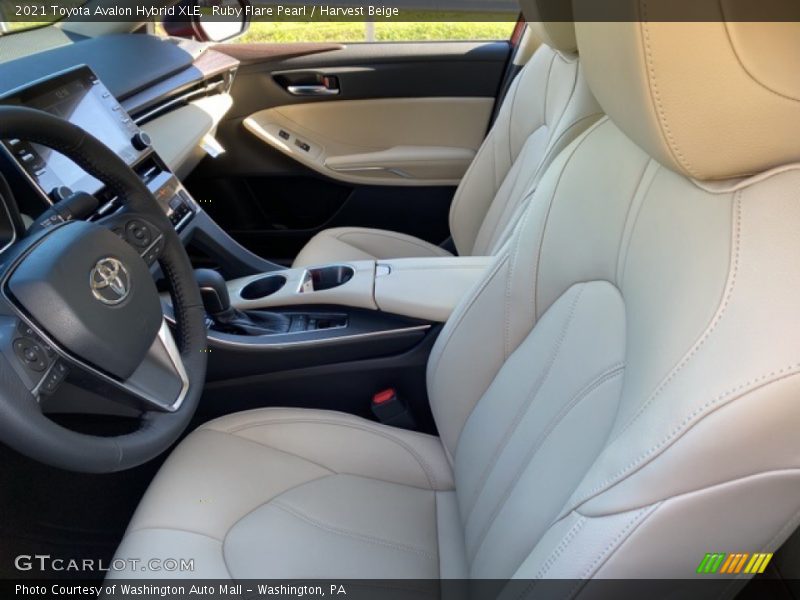 Front Seat of 2021 Avalon Hybrid XLE