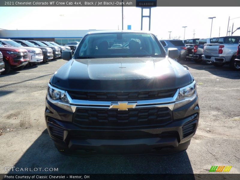 Black / Jet Black/­Dark Ash 2021 Chevrolet Colorado WT Crew Cab 4x4