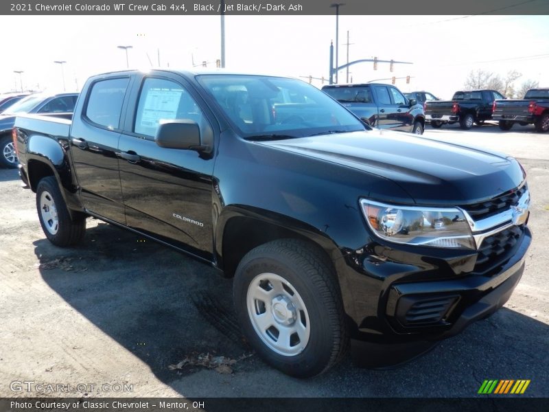 Black / Jet Black/­Dark Ash 2021 Chevrolet Colorado WT Crew Cab 4x4