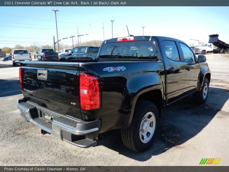 Black / Jet Black/­Dark Ash 2021 Chevrolet Colorado WT Crew Cab 4x4