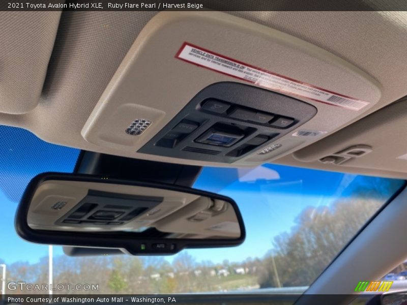 Ruby Flare Pearl / Harvest Beige 2021 Toyota Avalon Hybrid XLE