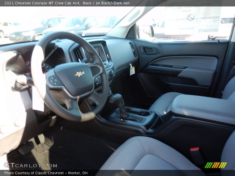 Black / Jet Black/­Dark Ash 2021 Chevrolet Colorado WT Crew Cab 4x4