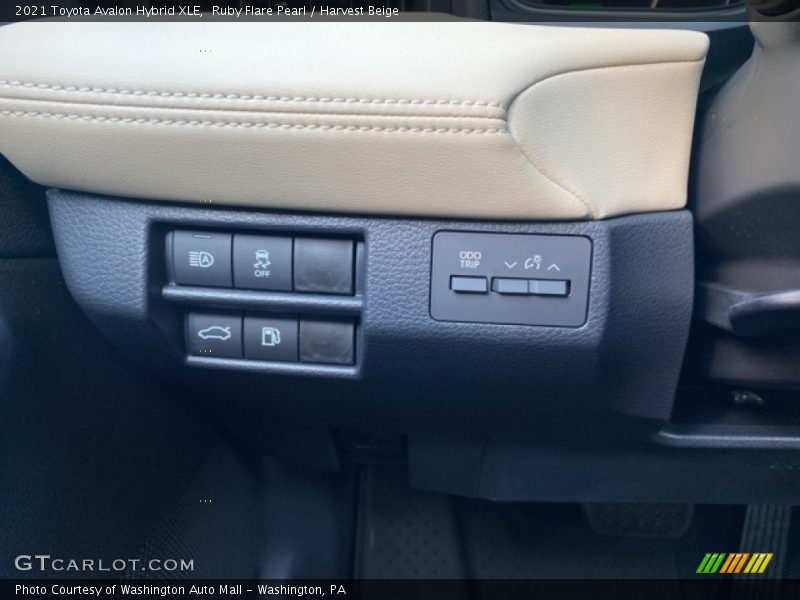 Ruby Flare Pearl / Harvest Beige 2021 Toyota Avalon Hybrid XLE
