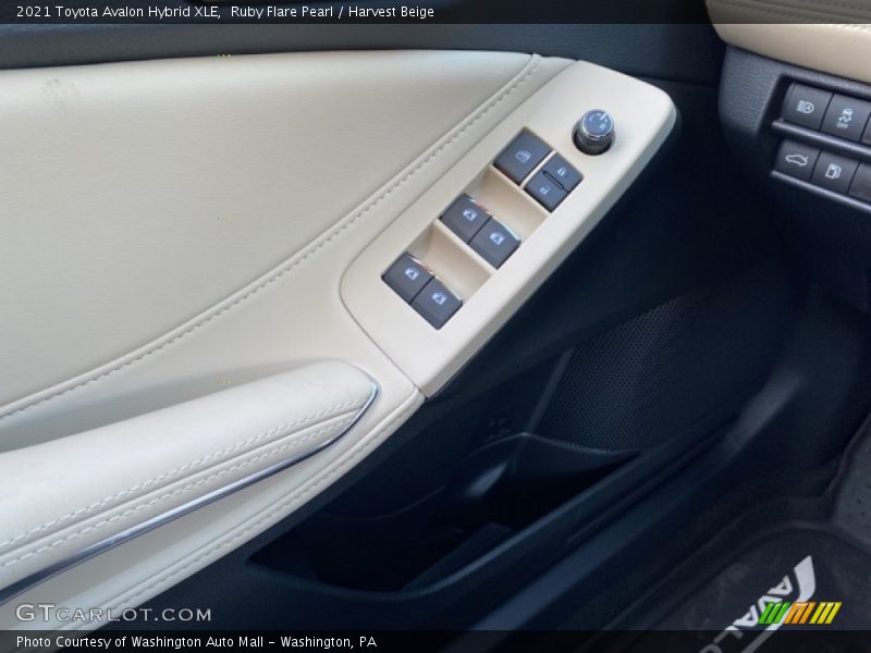 Ruby Flare Pearl / Harvest Beige 2021 Toyota Avalon Hybrid XLE