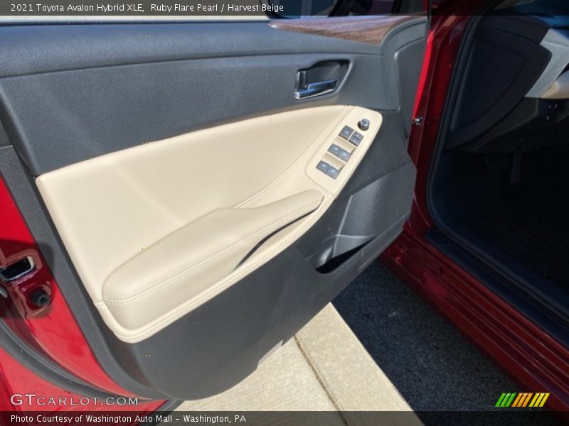 Ruby Flare Pearl / Harvest Beige 2021 Toyota Avalon Hybrid XLE