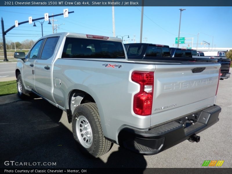  2021 Silverado 1500 WT Crew Cab 4x4 Silver Ice Metallic