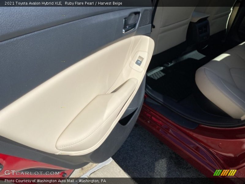 Ruby Flare Pearl / Harvest Beige 2021 Toyota Avalon Hybrid XLE