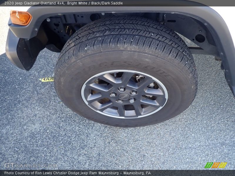 Bright White / Black/Dark Saddle 2020 Jeep Gladiator Overland 4x4