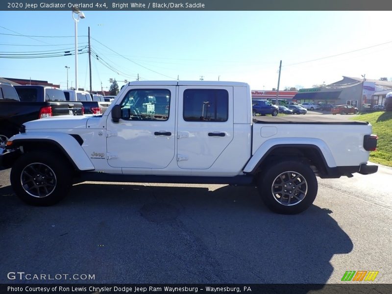 Bright White / Black/Dark Saddle 2020 Jeep Gladiator Overland 4x4