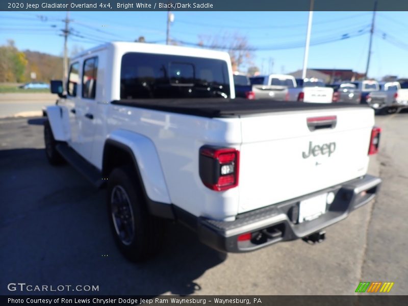 Bright White / Black/Dark Saddle 2020 Jeep Gladiator Overland 4x4