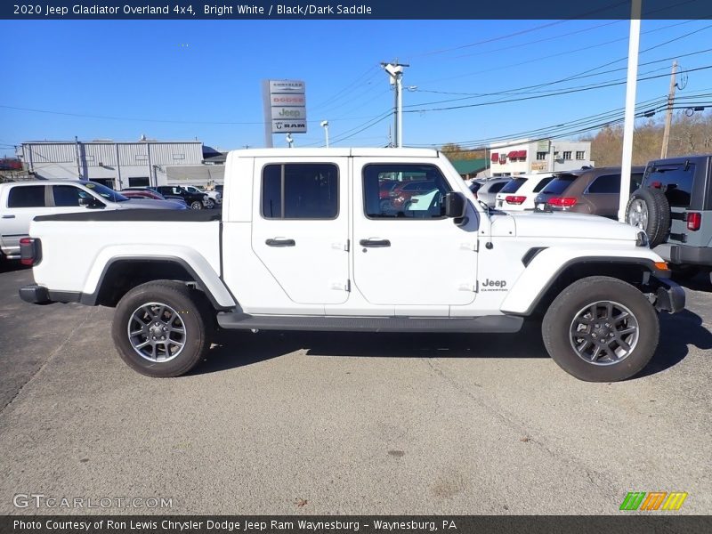 Bright White / Black/Dark Saddle 2020 Jeep Gladiator Overland 4x4