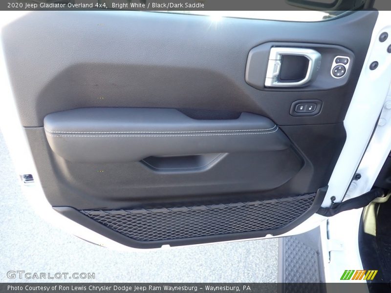 Bright White / Black/Dark Saddle 2020 Jeep Gladiator Overland 4x4