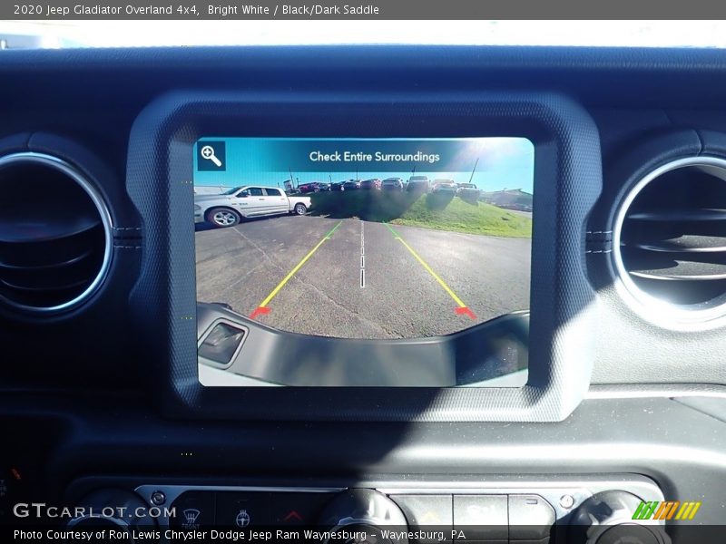 Bright White / Black/Dark Saddle 2020 Jeep Gladiator Overland 4x4