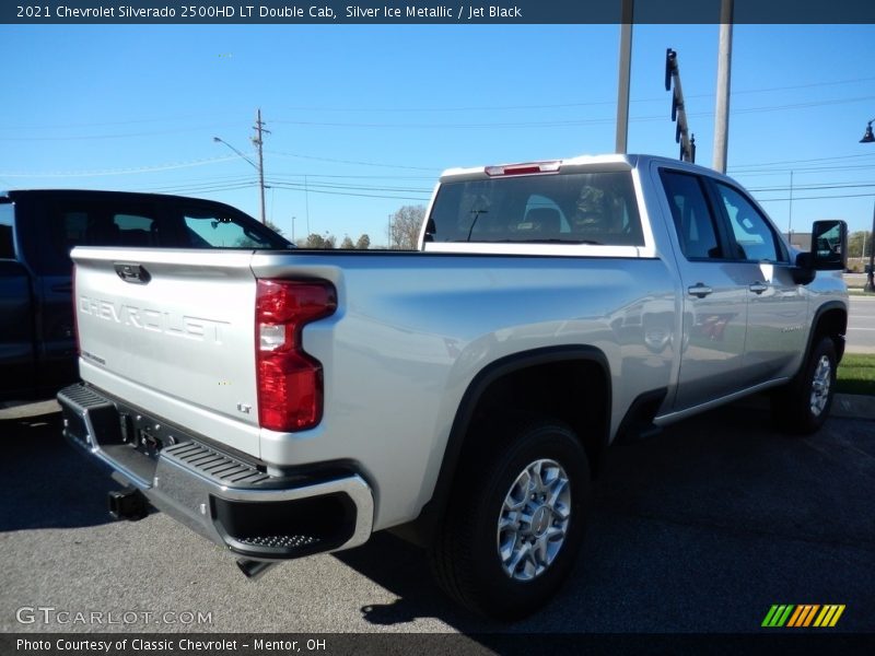 Silver Ice Metallic / Jet Black 2021 Chevrolet Silverado 2500HD LT Double Cab