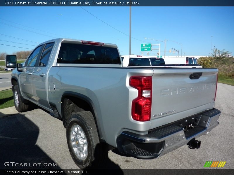 Silver Ice Metallic / Jet Black 2021 Chevrolet Silverado 2500HD LT Double Cab